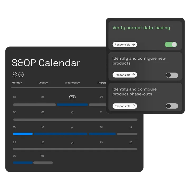 2026 S&OP cycle calendar 2026 S&OP cycle calendar