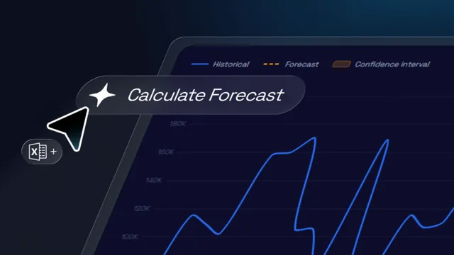 Forecast Intelligence: turn your historical data into a forecast for free