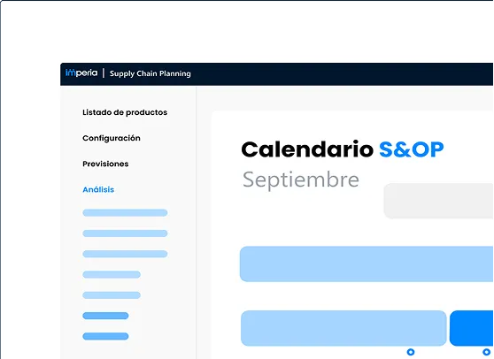 Calendar S&OP Calendar S&OP