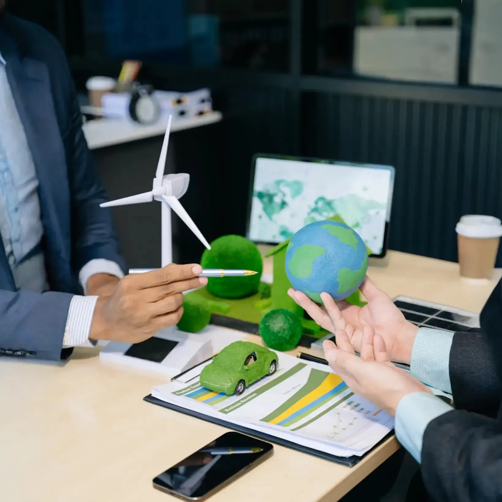 Decarbonizing the supply chain with AI. Decarbonizing the supply chain with AI.