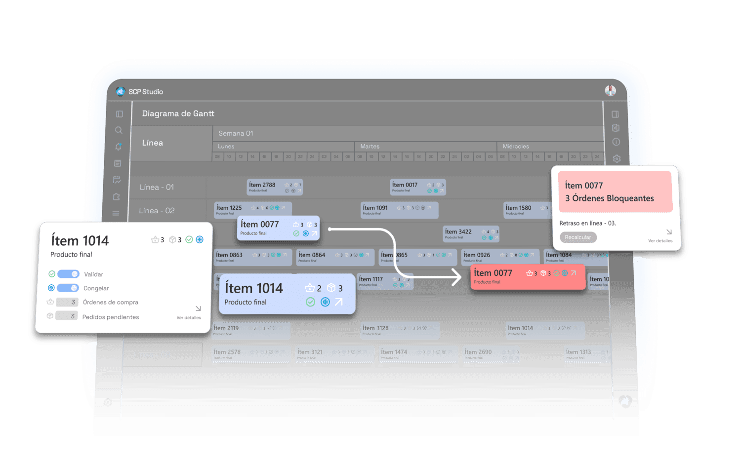 Cómo funciona nuestro software de planificación de la producción