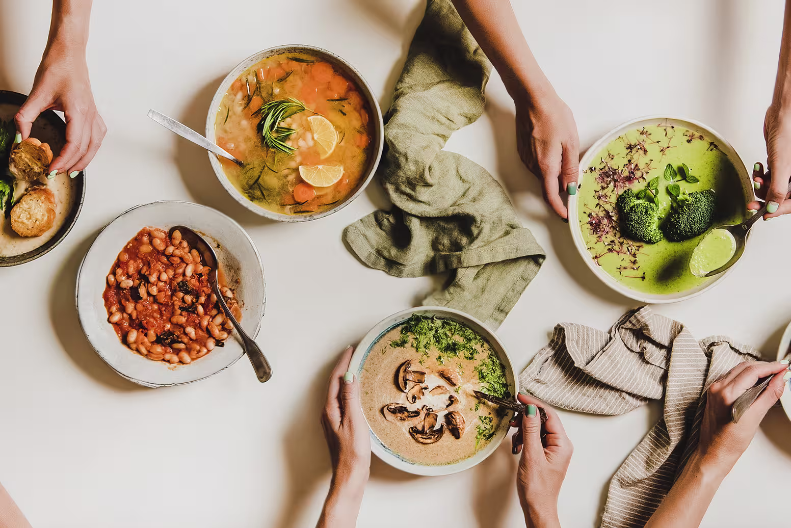 Distribution in the soup industry: precision, traceability and control